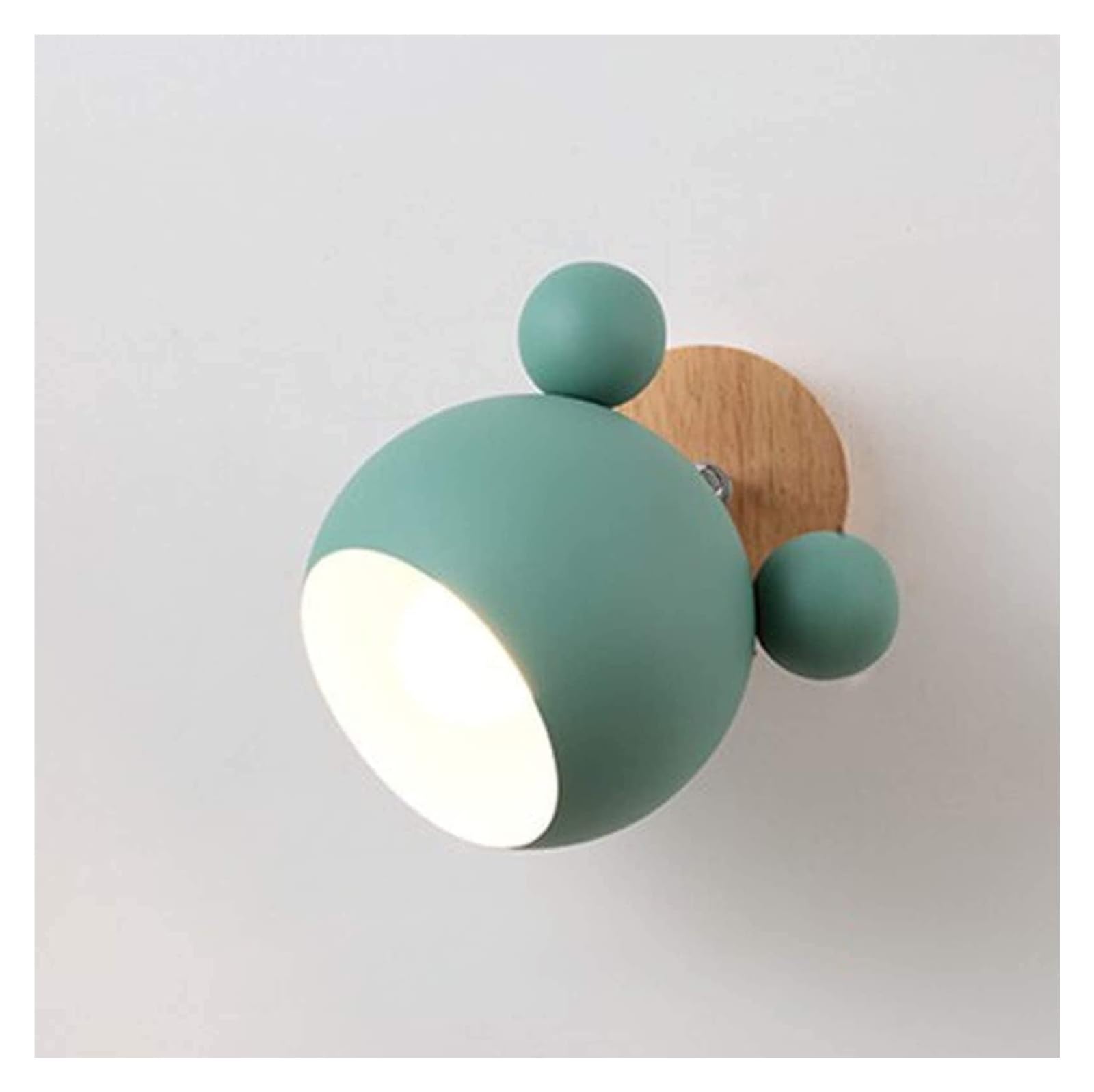 SYAXVOM Wall Lamp Light Sconce Indoor,for Child Room Bedroom Office,Adjustable Bedside Lighting Fixture with E27 Socket