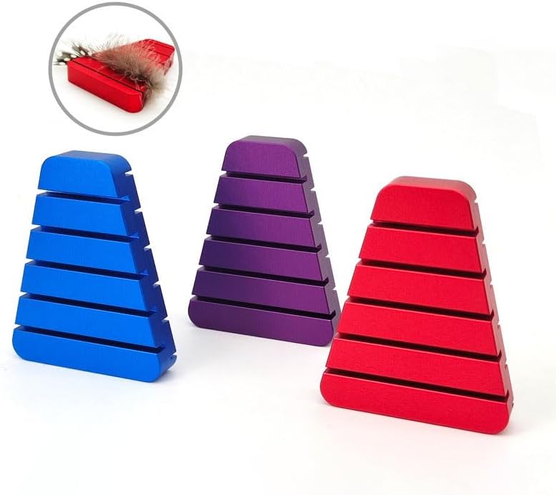 1pc CDC Feather Folding Block Precision Tool for Dry Fly Tying with Cul De Canard Feathers