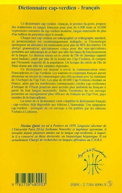 Dictionnaire Cap-Verdien/français