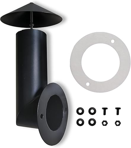 Pila de humo para parrilla, repuesto para Pit BossTraegerCamp Chef y otras parrillas de pellets Chimenea