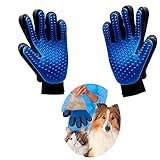 >Perfeccione para los perros largos, cortos y rizados del pelo, los gatos, y otras mascotas, arreglando el pelo rápidamente, suavemente y con eficacia; El cabello de desprendimiento se pega al guante, lo que facilita el pelado y el pelo.