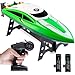 Remote Control Boats for Pools and Lakes - H102 Remote Controlled RC Boats for Kids or Adults, Self Righting High Speed Boat Toys for Boys or Girls