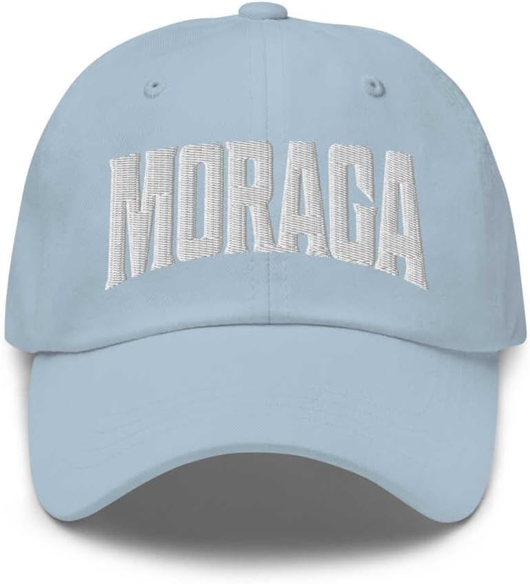 Moraga Baseball Cap Moraga Dad Hat California CA Hat Embroidered Souvenir