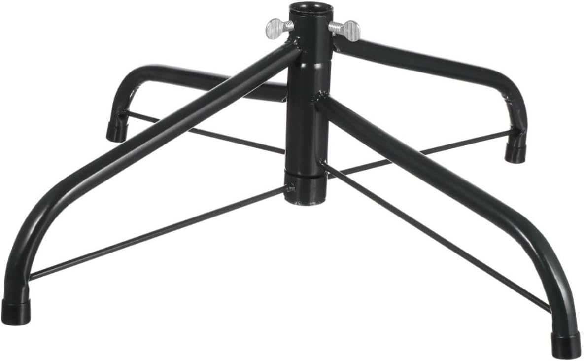 Xmas Tree Holder Stand Metal Paint Bracket Simple Design for Christmas Tree Arrangement