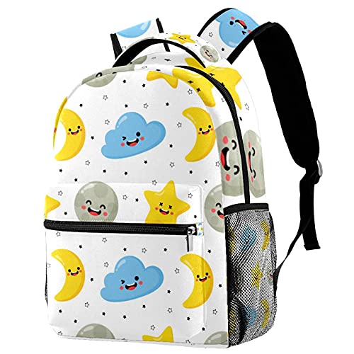 Sac à dos d'écolier motif girafe lion éléphant singe fille garçon