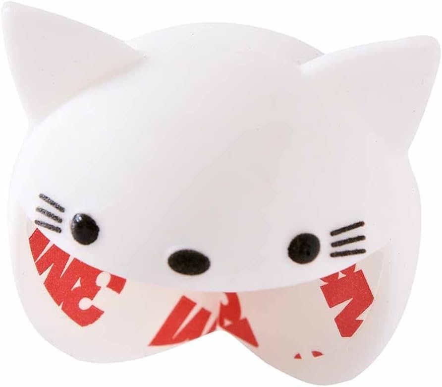 2PCS Cartoon Cute Animal Corner Cushions Baby Safety Table Desk Edge Protector Home (Cat)