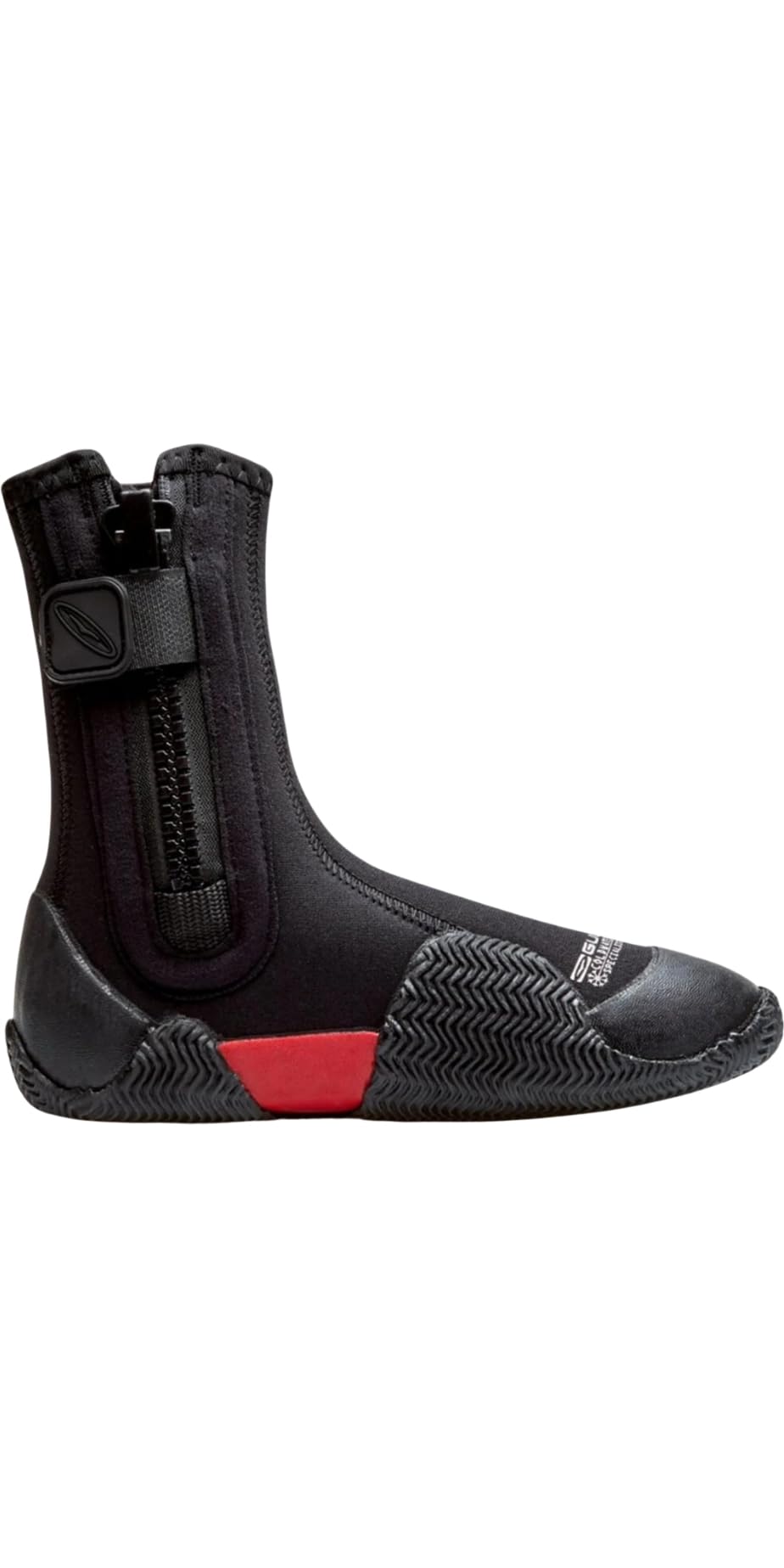 GUL Junior 5mm Powerboot Easy-Zip - Negro - Unisex - Talón y Puntera Reforzados para Mayor Durabilidad