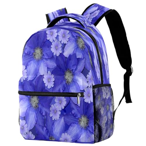 Sac à dos de voyage décontracté pour weekend - Design floral multicolore multicolore