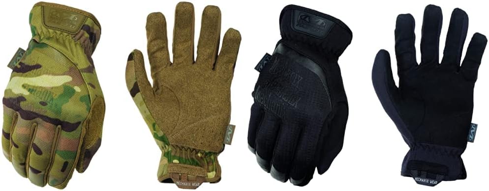 Mechanix Wear FFTAB-55-008 : FastFit Covert Tactical Work Gloves (Small