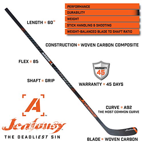 image for The Hockey Arsenal Arsenal Jealousy High Performance Carbon Fiber Ice 