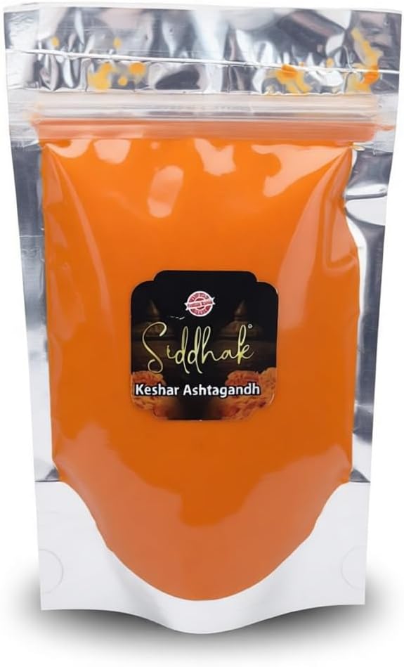 Ashtagandh Chandan Powder for Pooja and Wellness |Ujjain Ashtagandha Chandan Premium Sandalwood Powder| Sinduri Chandan/100 Grams.