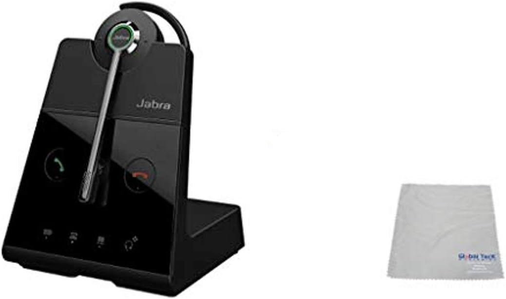 Jabra Engage 75 Wireless Headset Bundle - for Cisco Deskphones, Bluetooth Phones, PC/MAC - Telephone Models: 7925, 7926, 8945, 9951, 9971, 8845, 8851, 8861, 8865