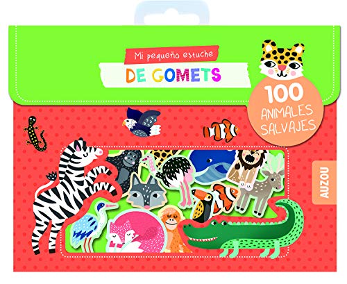 Auzou creatife- gomets, sticker, adhesivos, Color multicolor/verde (86546) Cover