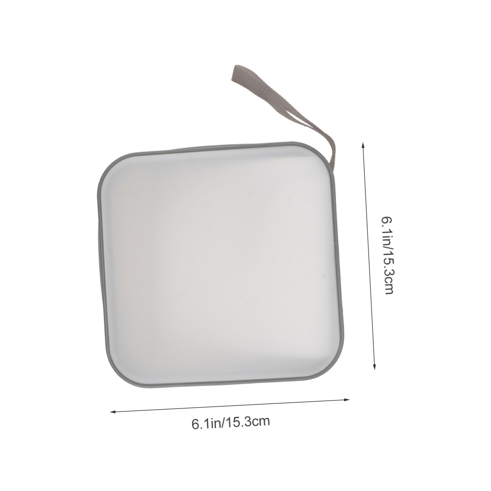 IWOWHERO Capacity Portable CD Storage Case Plastic Disc Organizer Bag for Dvds Protects Against and Scratches for Home and Travel Use