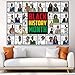 Buxiuer Black History Month Photo Booth Backdrop February Historical African American Heritage Decorations School Classroom Bulletin Board Decor (7×5ft)