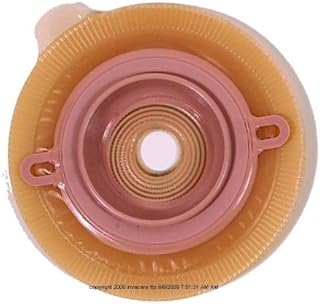 Assura Convex Standard Wear Skin Barrier Flange with Belt Tabs-Pre-Cut 1 1/8