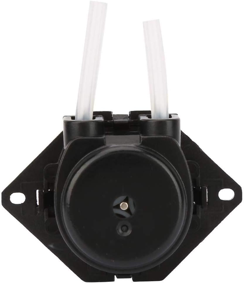 Mini Peristaltic Pump, Silent 6V Self Priming Dosing Transfer Pump for Lab Silicone Tubing Flat Black 2.5mm ID 4.7mm OD Compact 1 Pack