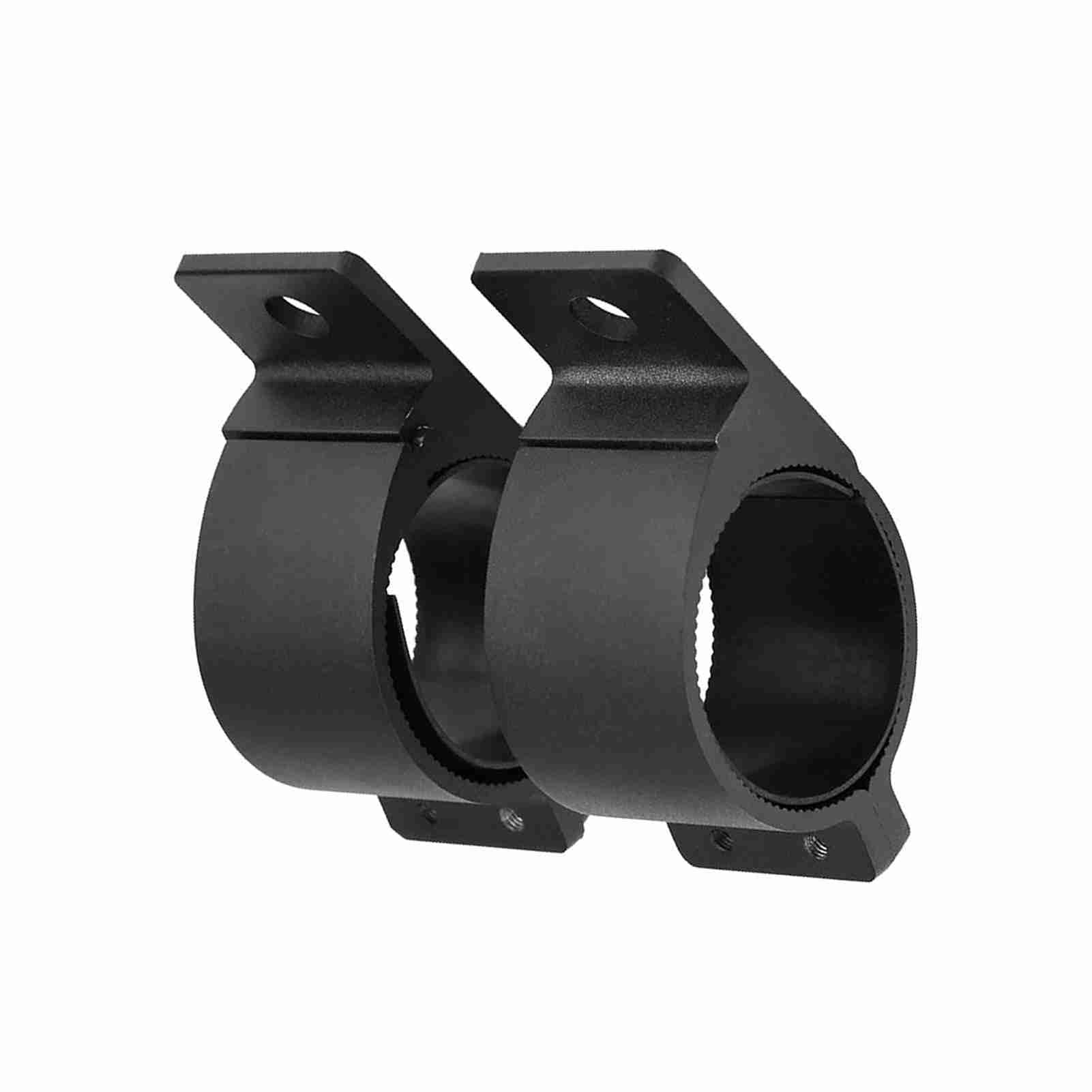 76mm Klemme Scheinwerferterung Auto 3 Zoll Aluminiumlegierung Schwarz Bull Bar Lichthalterung Montageklemmen für Auto Off Road Fahrzeug Scheinwerfer Fahrlampe (3 Zoll)
