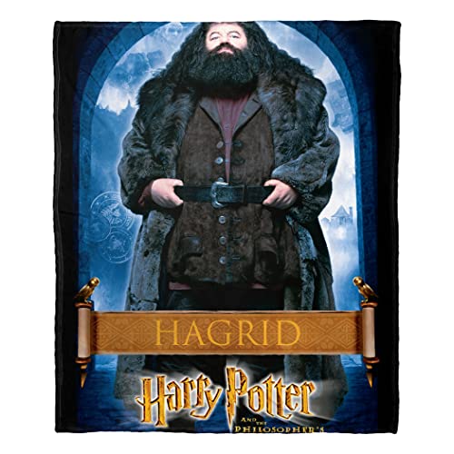 Harry Potter Hagrid Silk Touch Throw Blanket, 50" x 60"