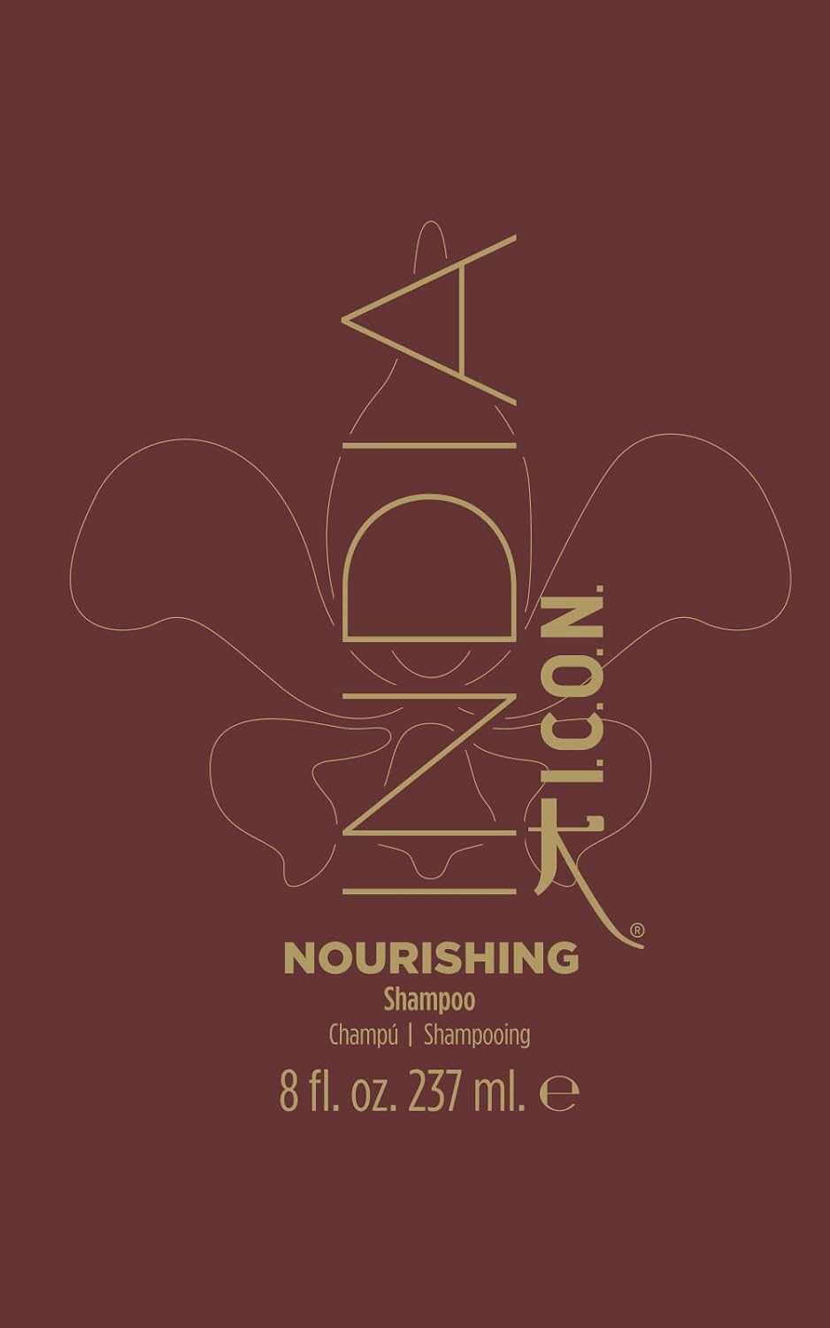 I.C.O.N. India Nourishing Shampoo – Champu Nutritivo e Hidratante – Para cabellos secos y rebeldes – 237ml