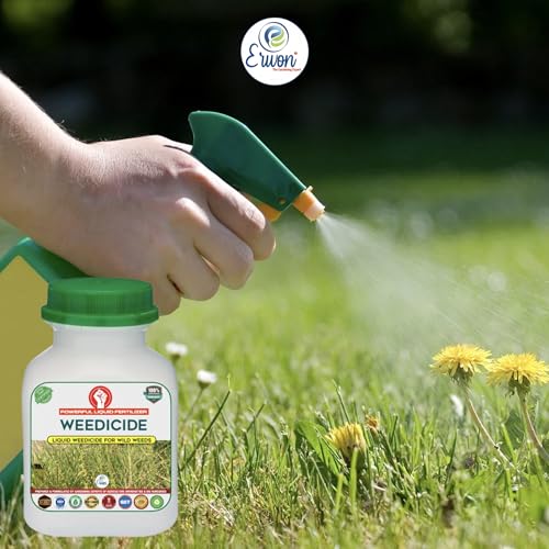 Image of Erwon Weeds Remover, Organic Essential Powerful Liquid Weeds Remover for Removing all types of Wild Weeds (250 ml)