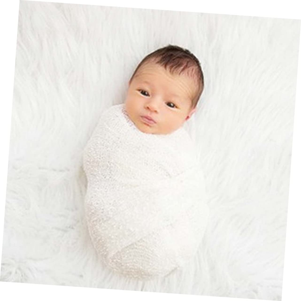 VICASKY 6 Piezas paños de baño para bebés Accesorio de sesión de Fotos de Accesorios recién Nacidos Prop para sesiones de Fotos de recién Nacidos toquilla Bebe Mantas de Bebe