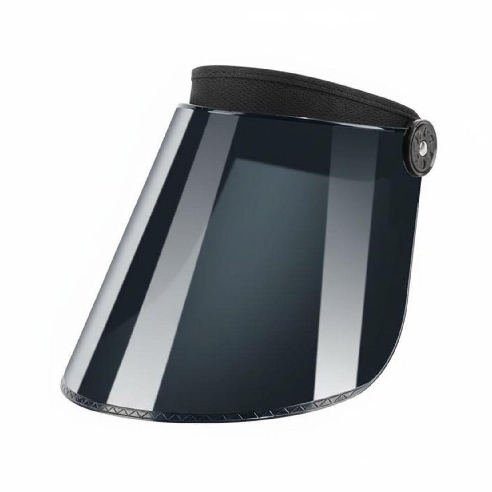 Design Protection Face Visor Wind-Proof Protection Face Visor Adjustable Fit Oversized Sun Visor High-Clarity Vision for Women, Cyclists, Drivers, Cycling, Driving, Outdoor Activities, Beach, Gray, Uv-image-40