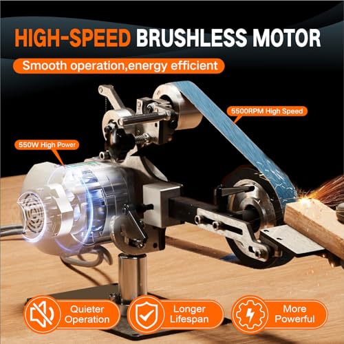 JLD 30x1 Belt Grinder 550W