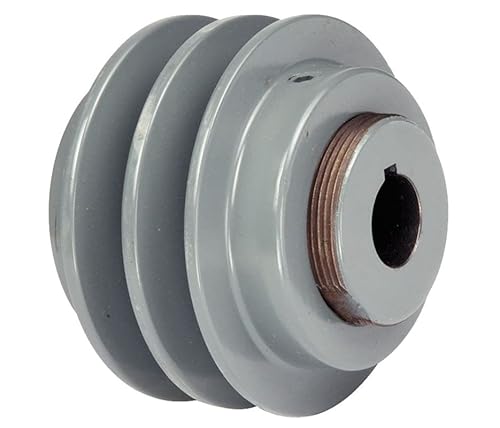 2VP50X1-1/8 Pulley | 4.75" x 1-1/8" 2-Groove Vari-Speed V Groove Pulley/Sheave