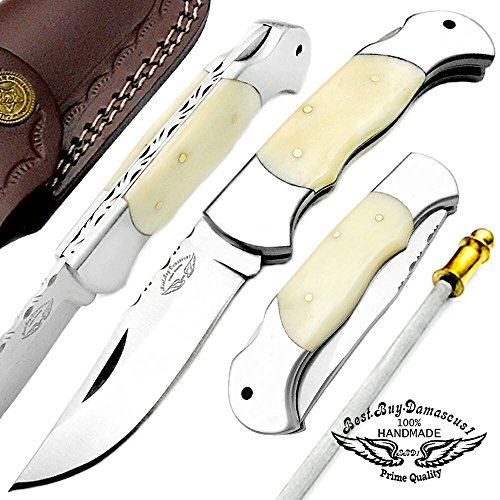 Best.Buy.Damascus1 Pocket knife 420C Stainless...
