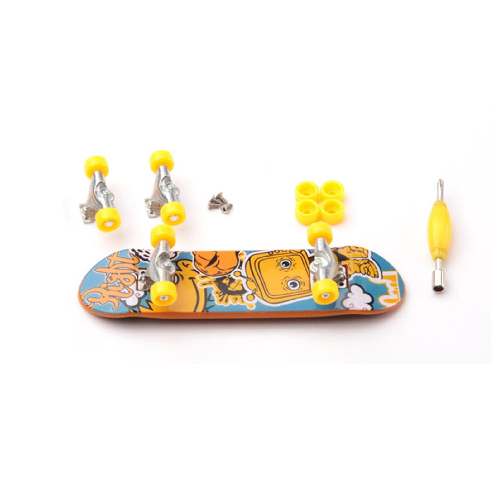 Skateboard à Doigts Xijobido – Mini Planche Pour S’amuser Et Améliorer La Dextérité, Dès 6 Ans