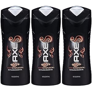 Axe Shower Gel, Dark Temptation, 16 Fluid Ounce (Pack of 3)