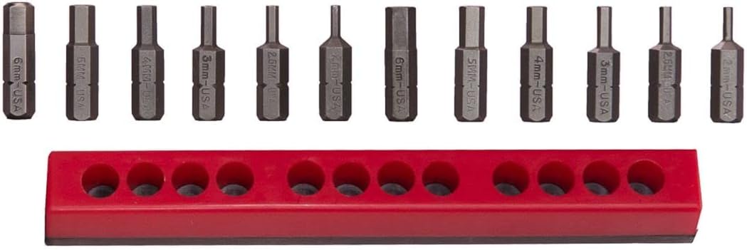12 PC METRIC HEX & TAMPER HEX
