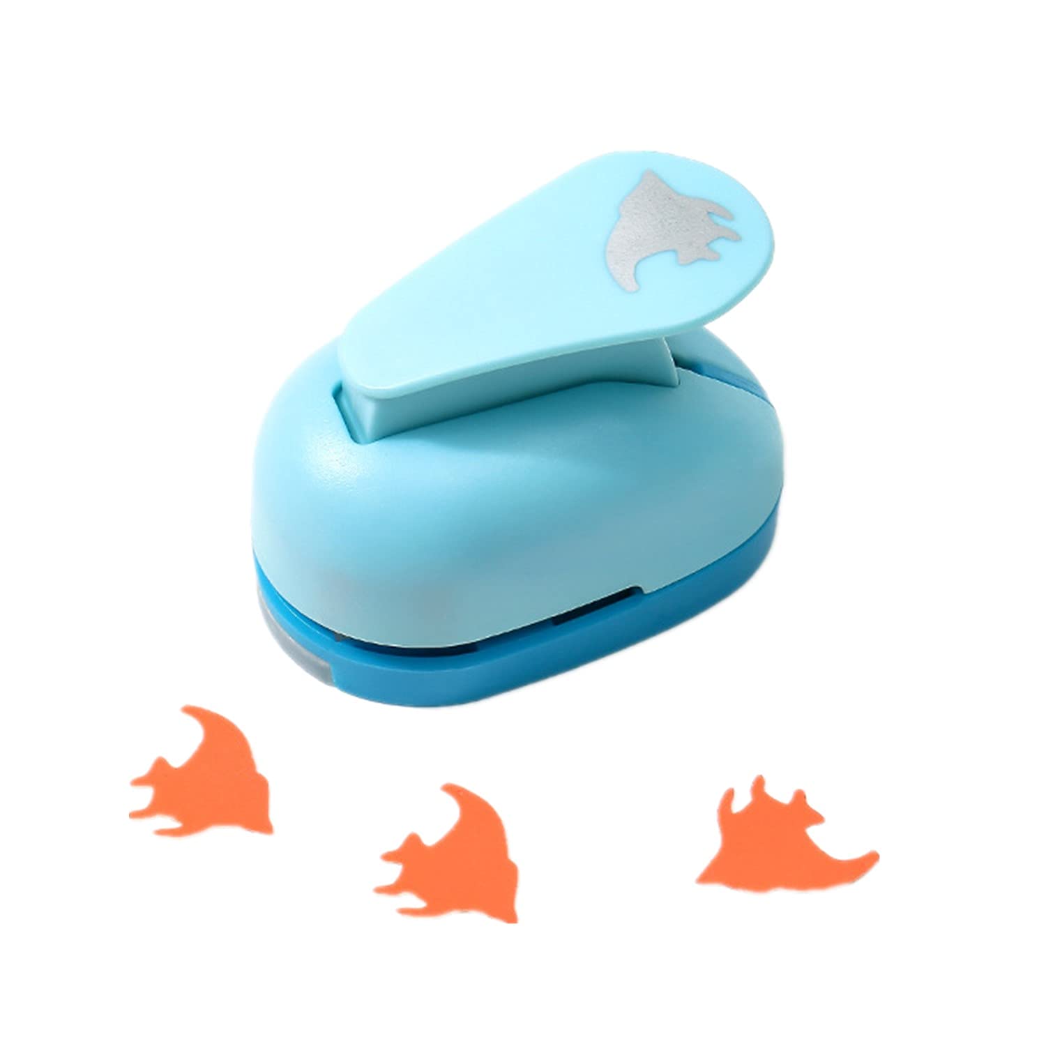 ODETOJOY Handheld Scrapbooking Punch Cutters Engraving Album Cards Paper Crafts Puncher Hole Punches Supplies with Shape Bear image 5
