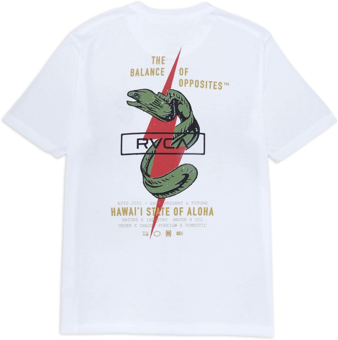 RVCA Shock Squad T-Shirt - White