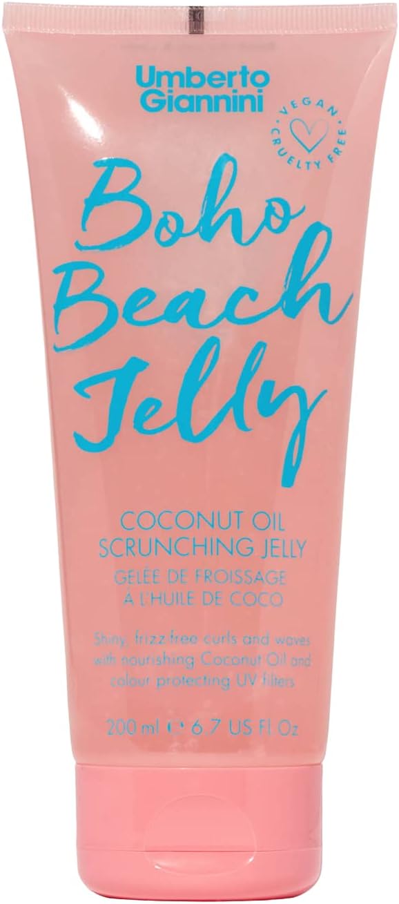Vegan and Cruelty Free Coconut Oil Scrunching Boho Beach Jelly, 200ml