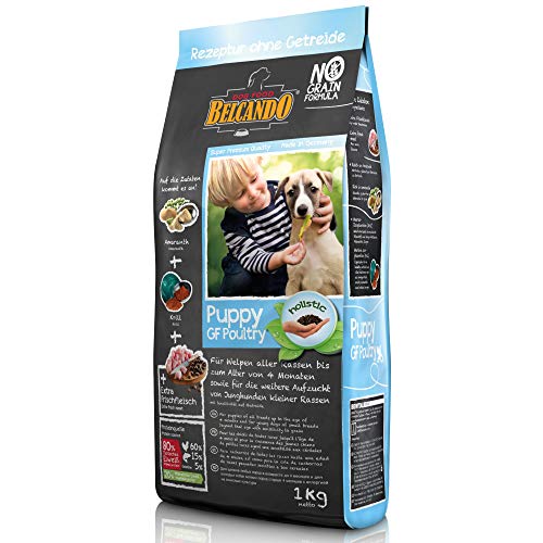 Belcando Puppy GF Poultry [1 kg] getreidefreies Welpenfutter | Welpenfutter ohne Getreide | Alleinfuttermittel für Welpen bis 4 Monate