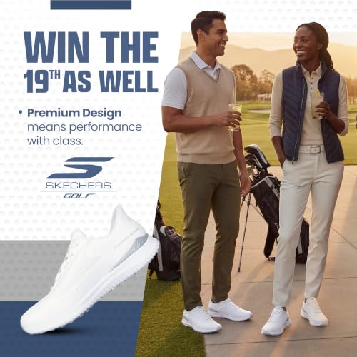 Image of Skechers Women's Flight Slip-Ins Golf Shoe | Golf, Slip-ins, ULTRA FLIGHT Cushioning, GOGA MAX, Breathable, Lightweight, Water Repellent
