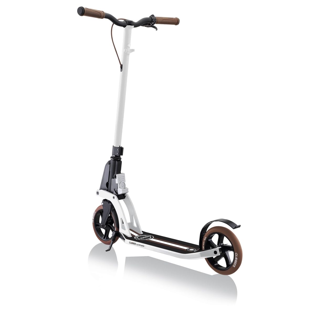 Globber - Trottinette One K 180 BR Guidon Fixe avec Frein Vintage - Noir