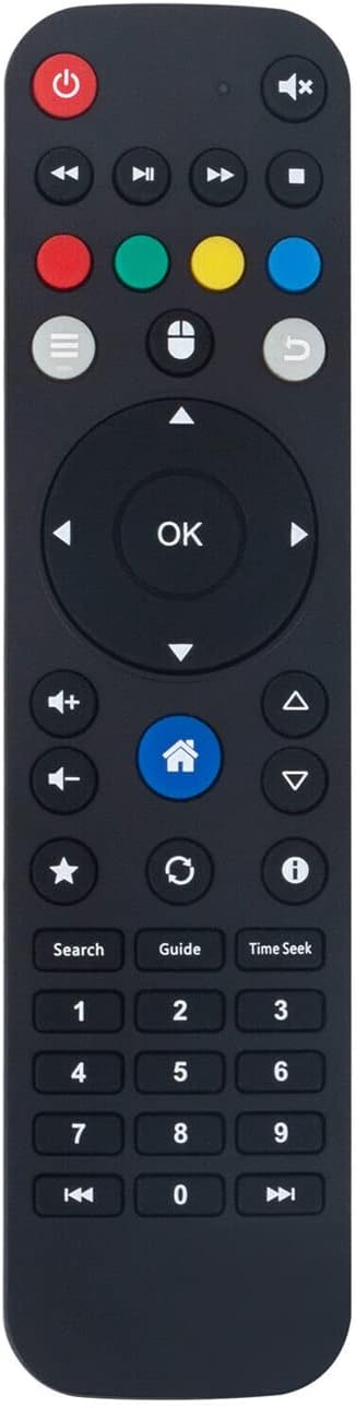 AIDITIYMI Remote Control Replace operates for Jadoo TV 4 5 5S IPTV Box