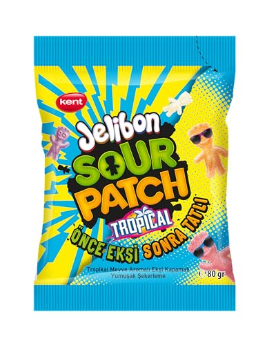 Sour Patch Kids Tropikal Meyve Aromalı Şekerleme 80g