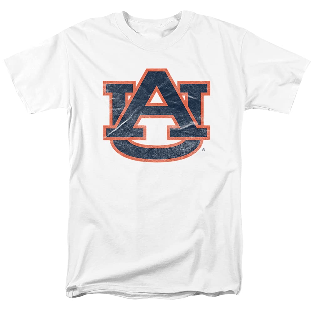 Auburn University Official Distressed Primary Unisex Adult T Shirt