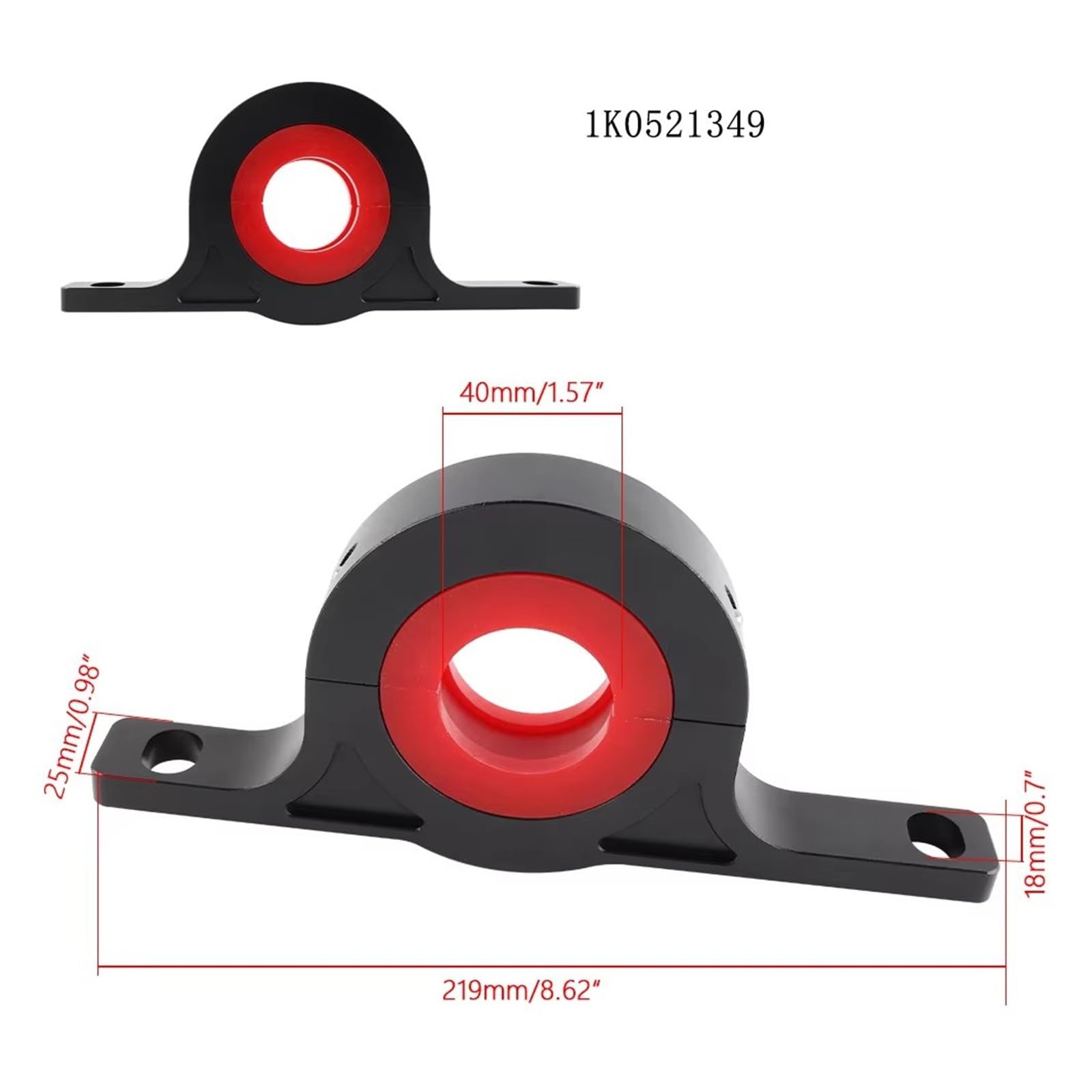 PARA VW PARA MK5 R32 PARA MK6 PARA Golf R PARA 8p PARA A3 Soporte Central Eje Transmisión Rodamiento Árbol Transmisión
