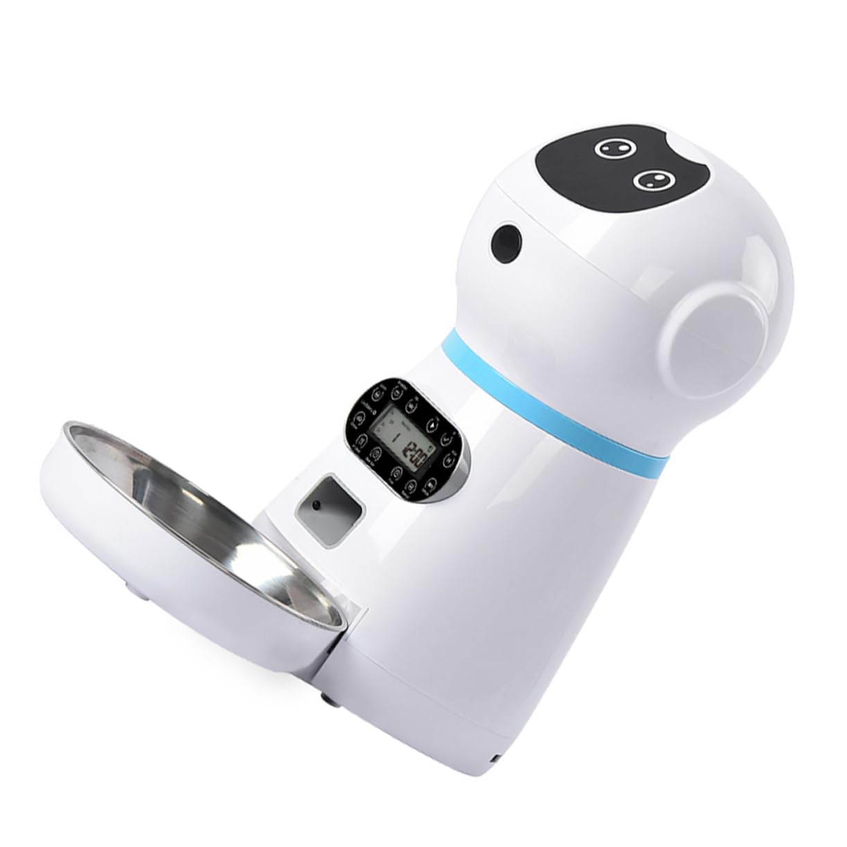 Totority Timed Pet Feeder Automatic Cat Food Dispenser Large Capacity Bowl Smart Feeding Solution