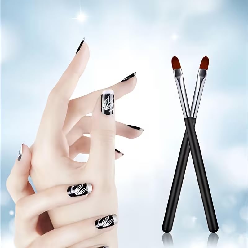 1pcs Nail Art Brushes for Acrylic Gel Extensions - Precision Tip DIY Manicure Pedicure Tools for Nail Art — view 3