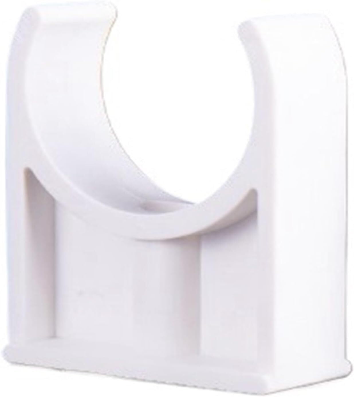 Supporto per tubo tipo U, morsetto per tubo in PVC per 20-110 mm, connettore per tubo dell'acqua per irrigazione da giardino e acquari, confezione da 5