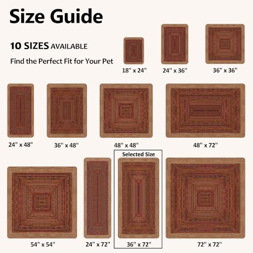 Image of Washable Pee Pads for Dogs 36 inchx72 inch 2 Pack Reusable Puppy Potty Pad