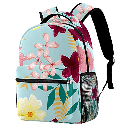 Sac à dos décontracté multicolore au motif psychédélique rétro pour homme et femme