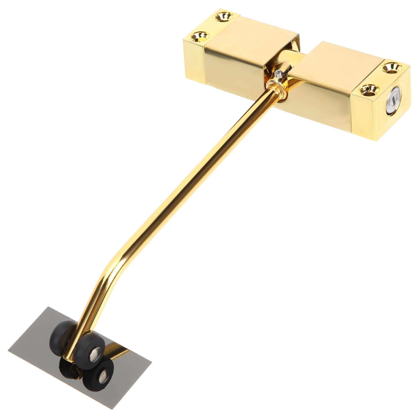 Balacoo 1Set Automatic Door Closer Self Closing Buffer Spring Hinge for Use Easy Installation Finish for Screen Doors and Doors