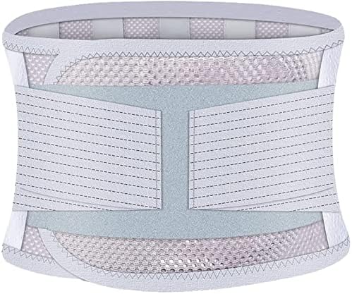 Lumbar Support Belt Waistband Back Brace Lumbar Support Wrap Slim WaistBdjustable Compression Warmer Belt Pain Relief Posture Correction Back Braces (Color : White, Size : XX-Large) Lumbar Support Belt Waistband Back Brace Lumbar Support Wrap Slim WaistBdjustable Compression Warmer Belt Pain Relief Posture Correction Back Braces (Color : White, Size : XX-Large)